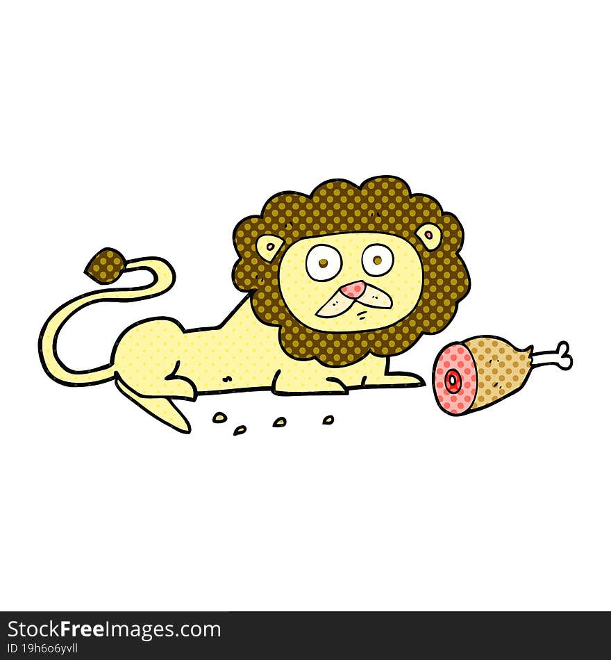 Cartoon Lion