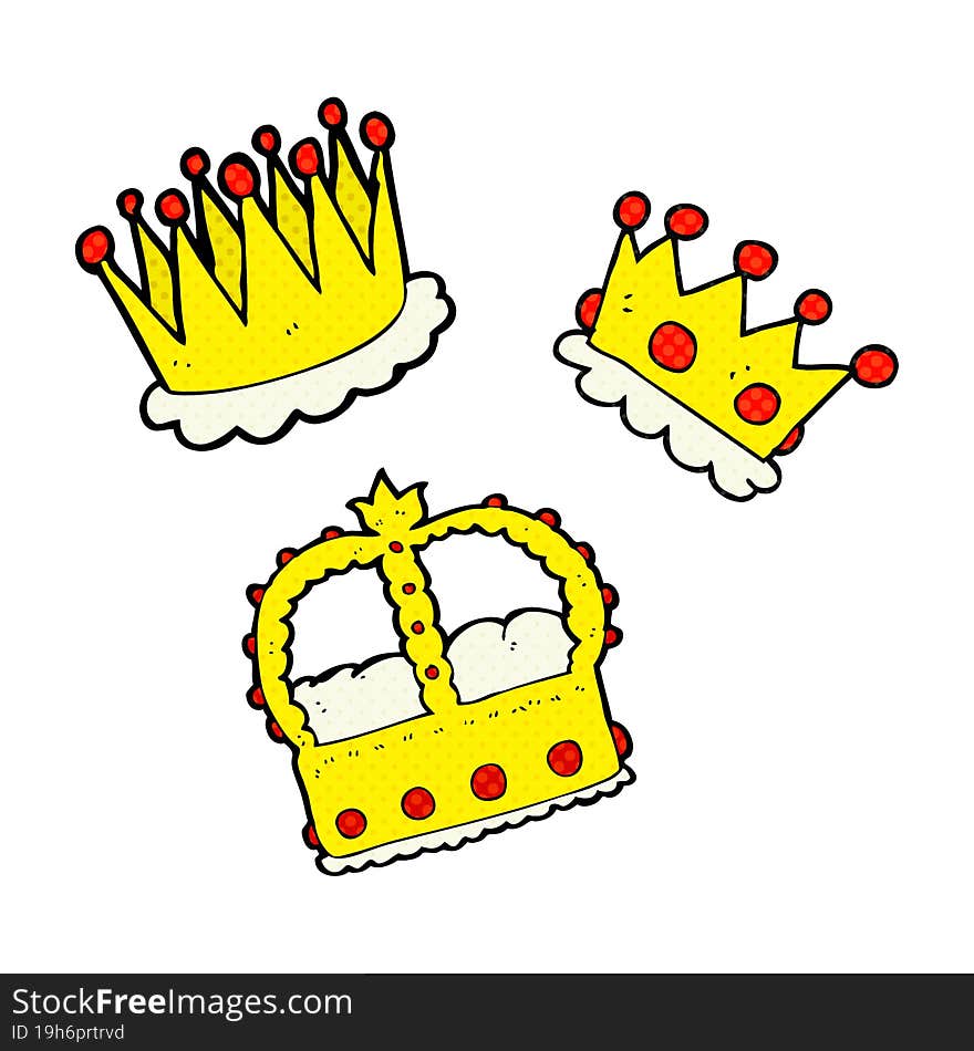 cartoon crowns