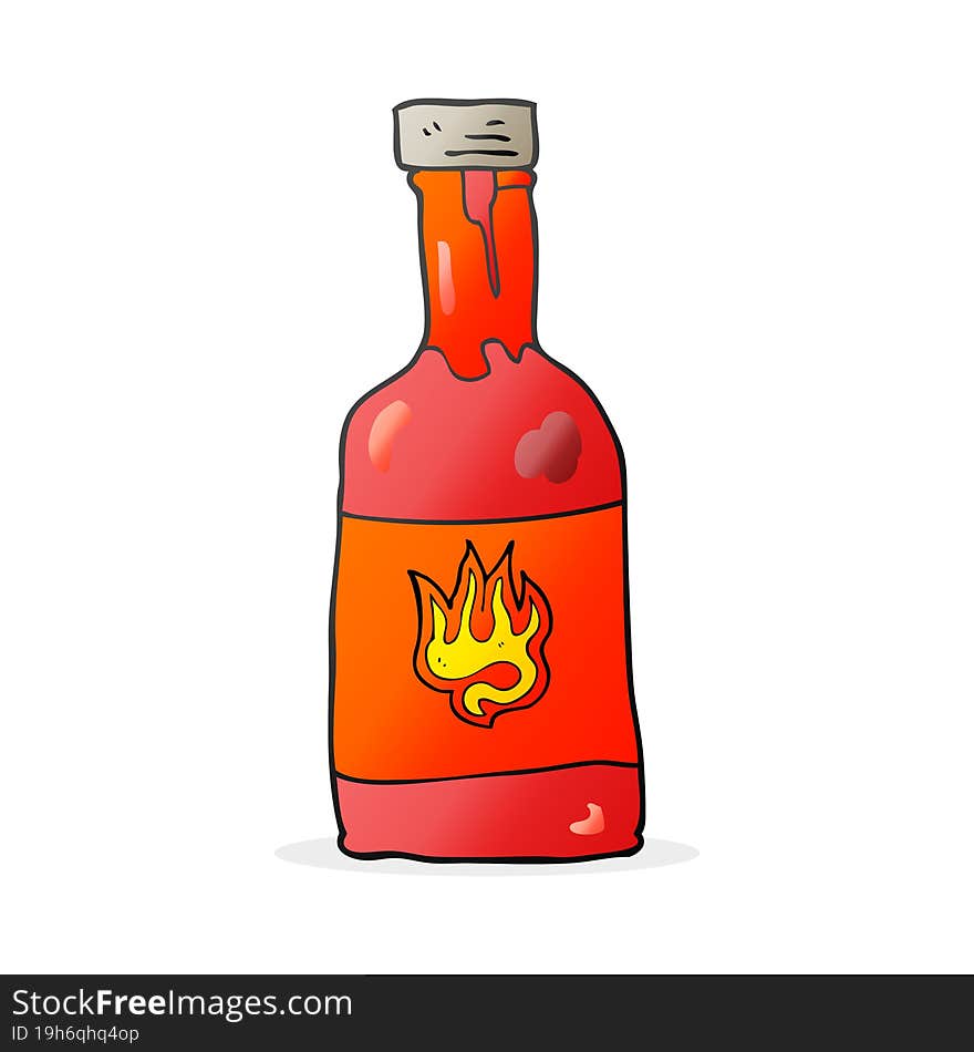 cartoon chili sauce