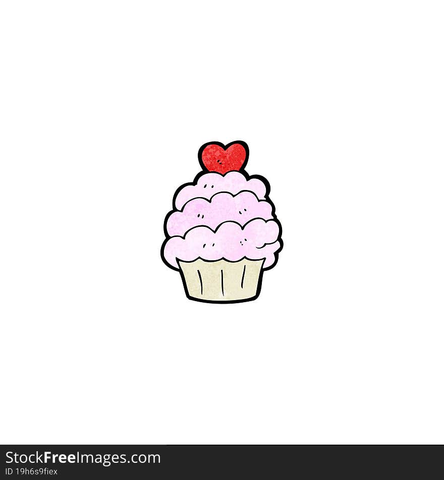 cartoon cupcake