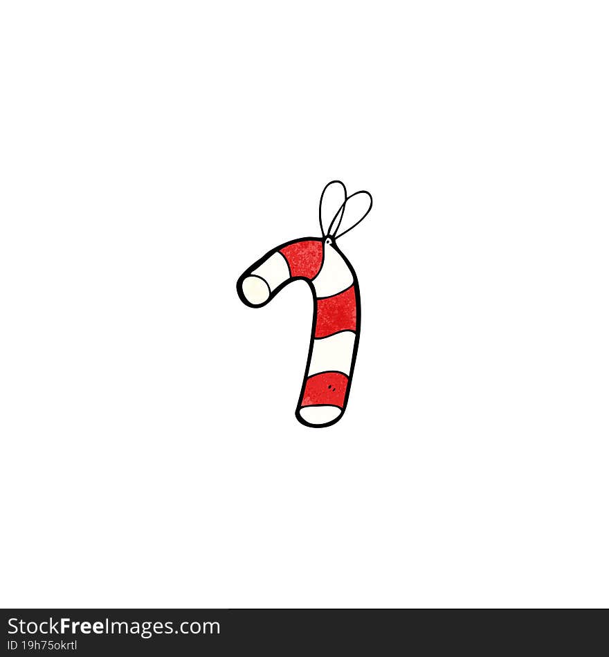 Cartoon Candy Cane