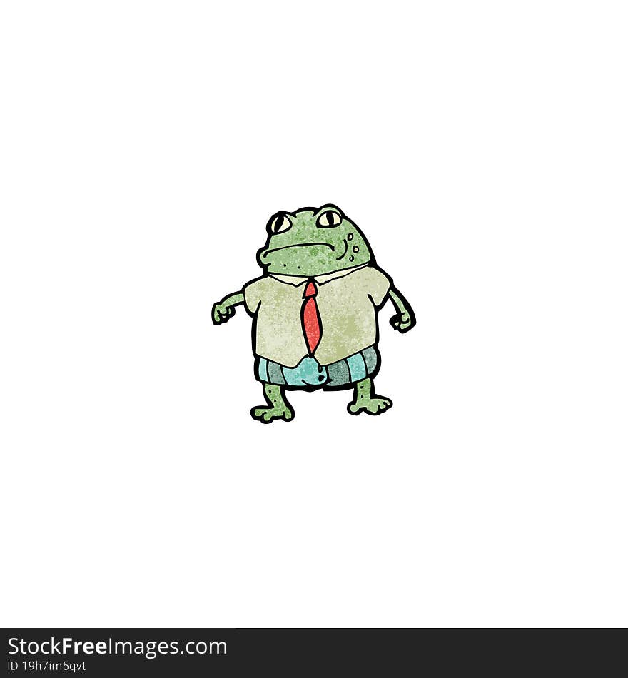 Cartoon Frog Boss