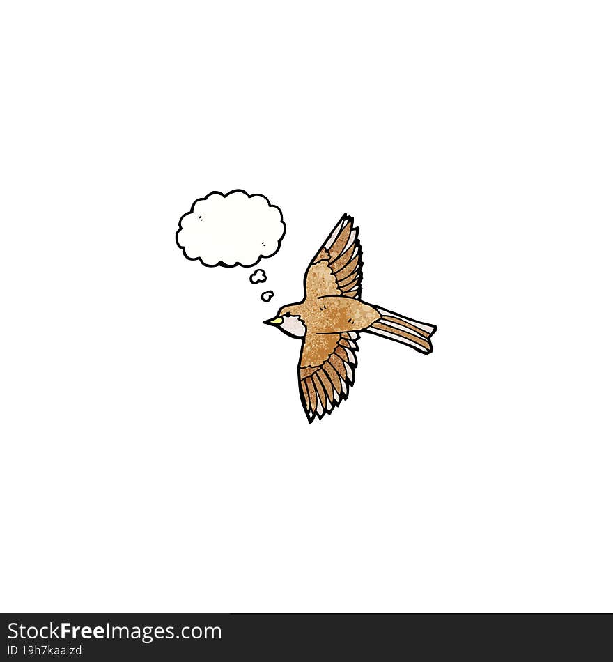 Flying Bird Illustration