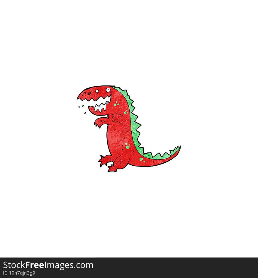 funny cartoon dinosaur