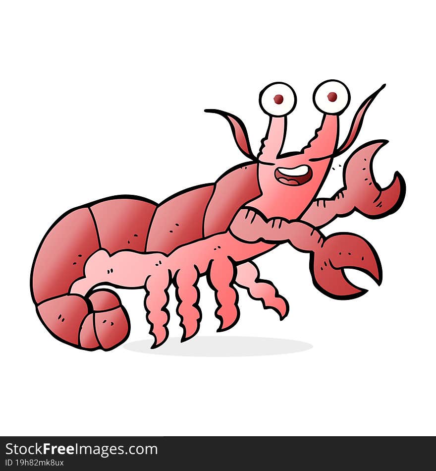 cartoon lobster