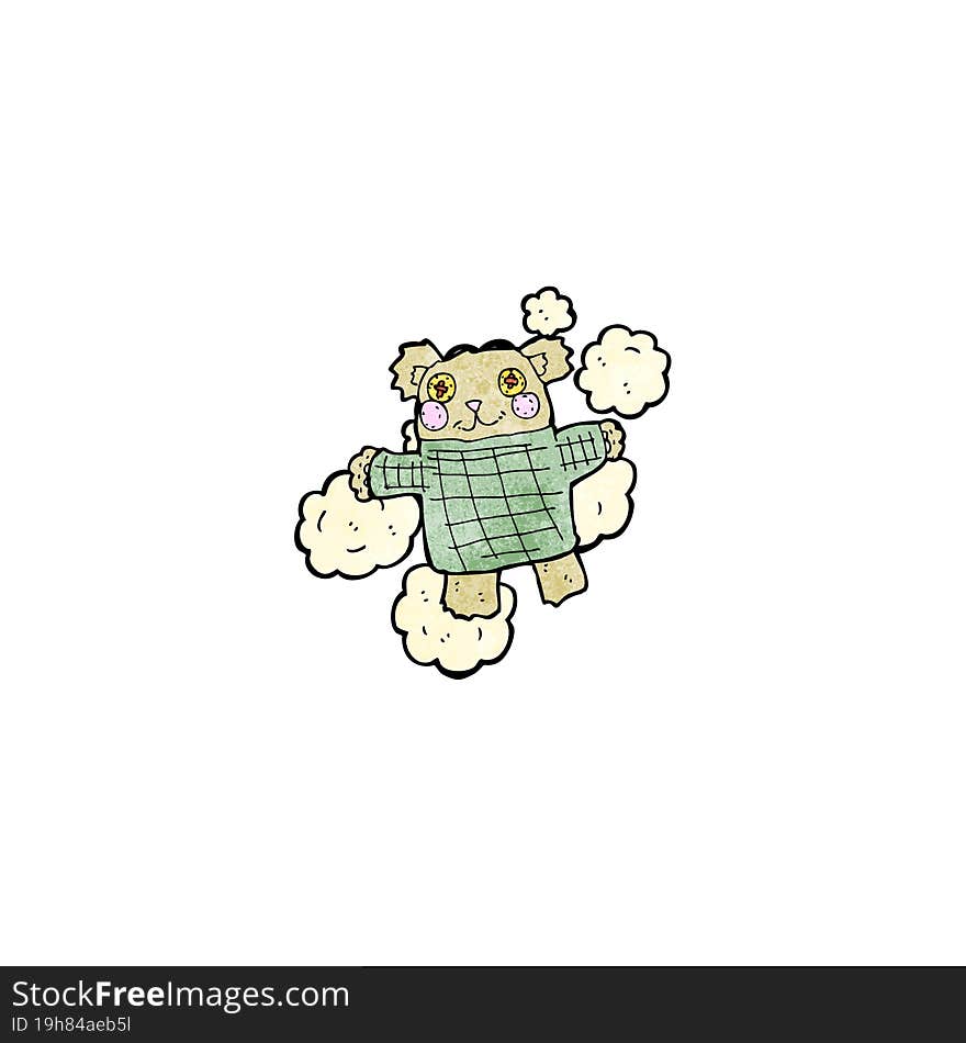 old teddy bear cartoon