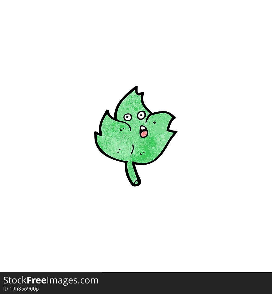 cartoon leaf