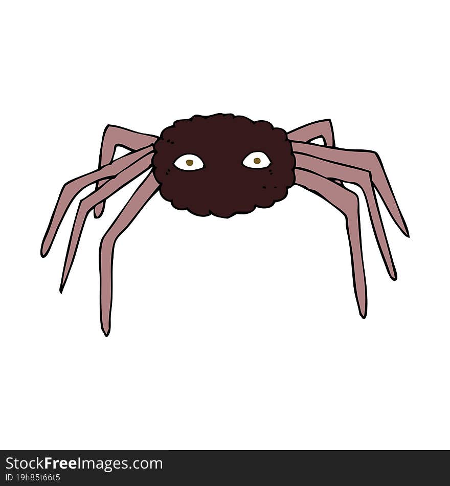 cartoon spider