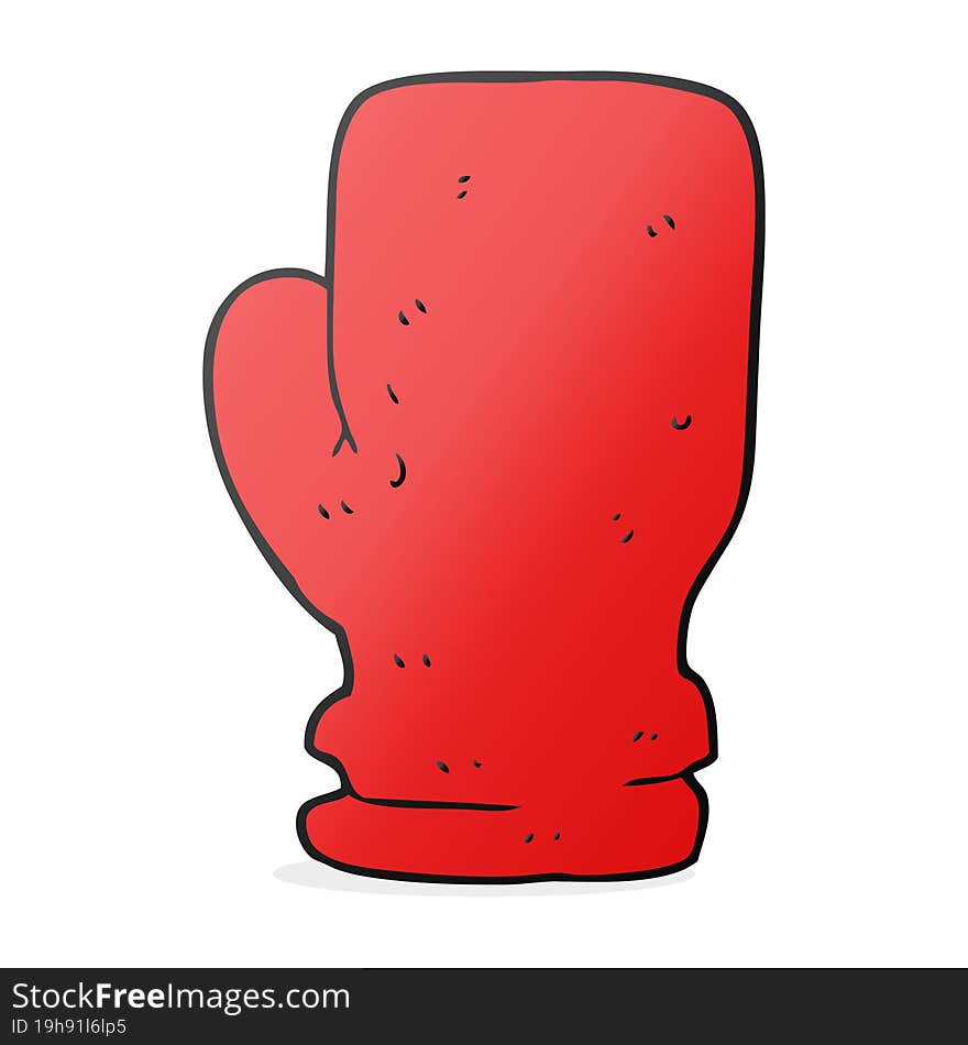 cartoon boxing glove