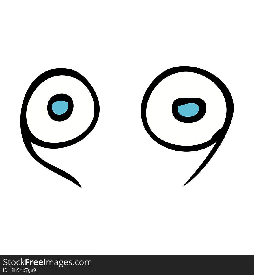 cartoon eyes