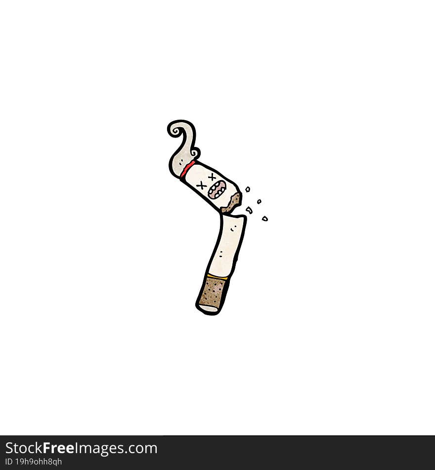 cartoon cigarette