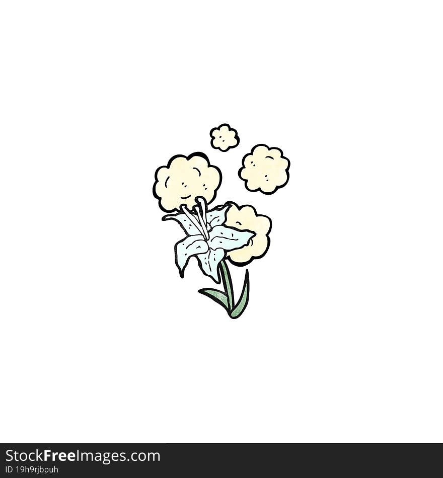 cartoon flower