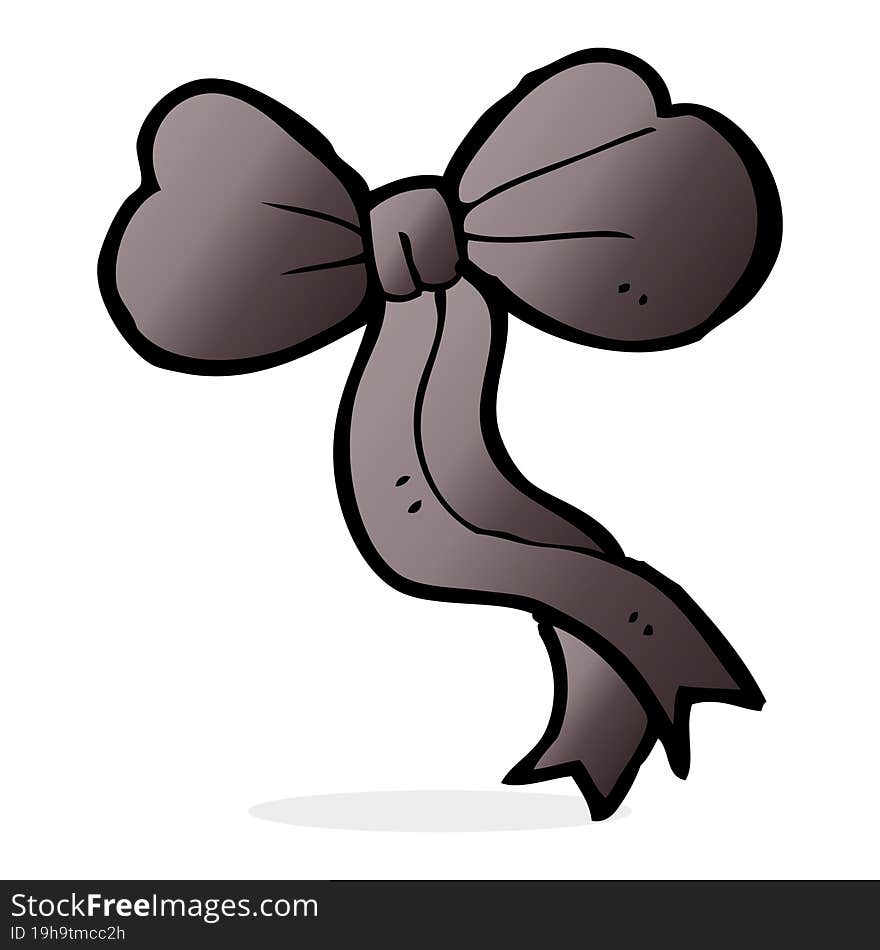 cartoon bow