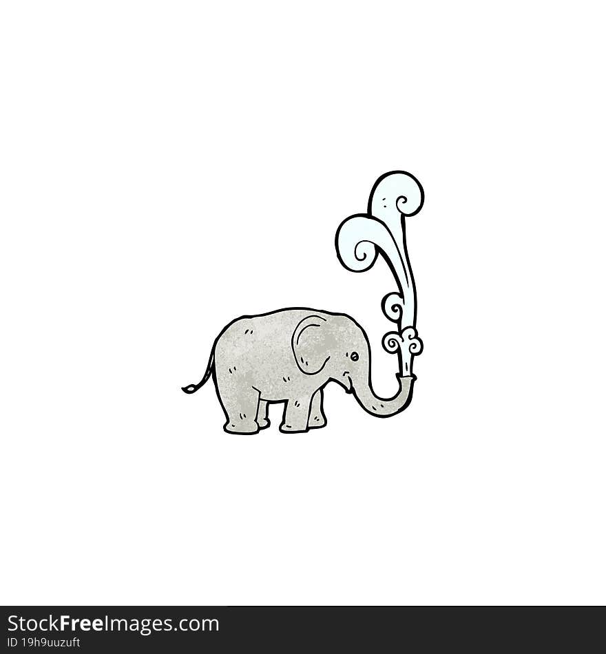 cartoon elephant