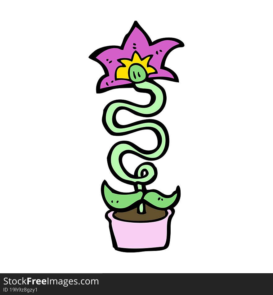 Cartoon Flower