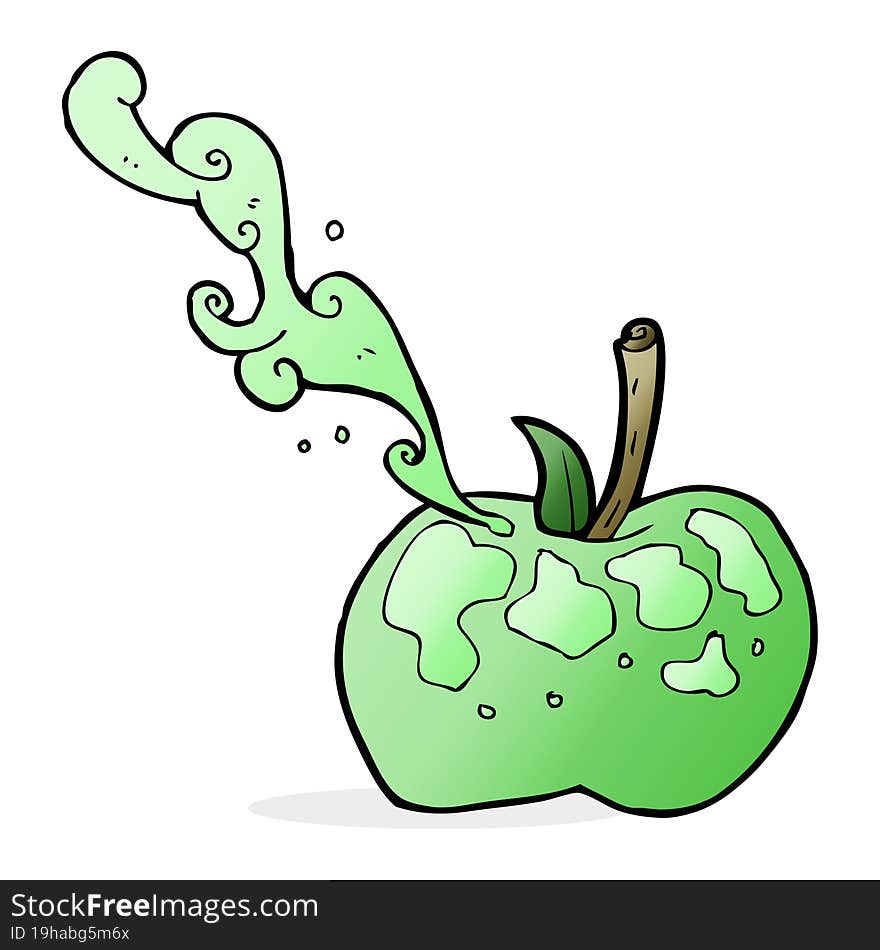 cartoon apple