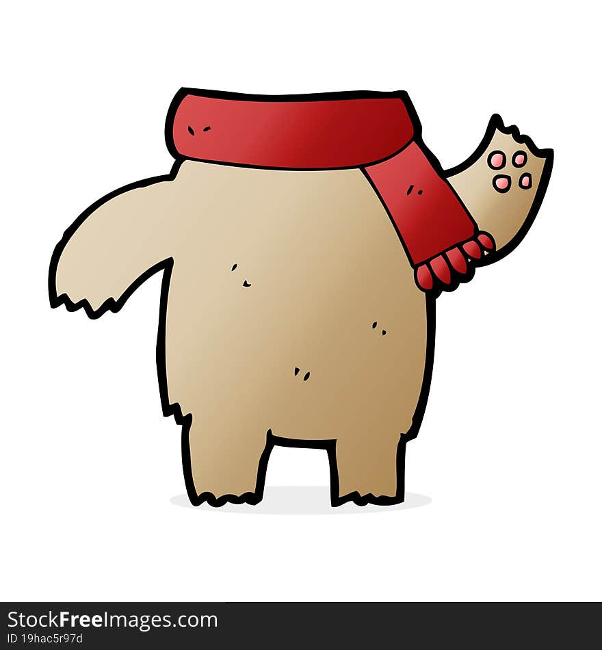 Cartoon Teddy Bear Body (mix And Match Or Add Own Photos