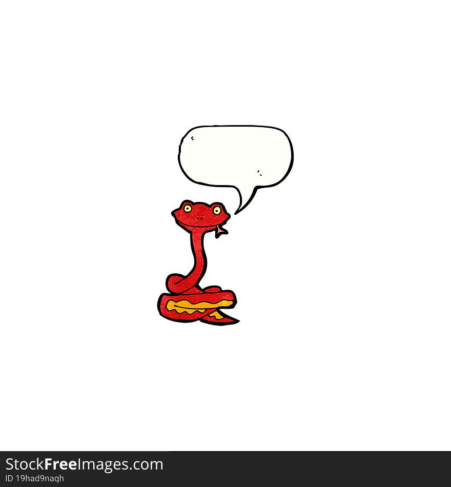 cartoon snake