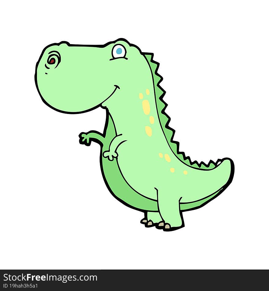 cartoon dinoaur