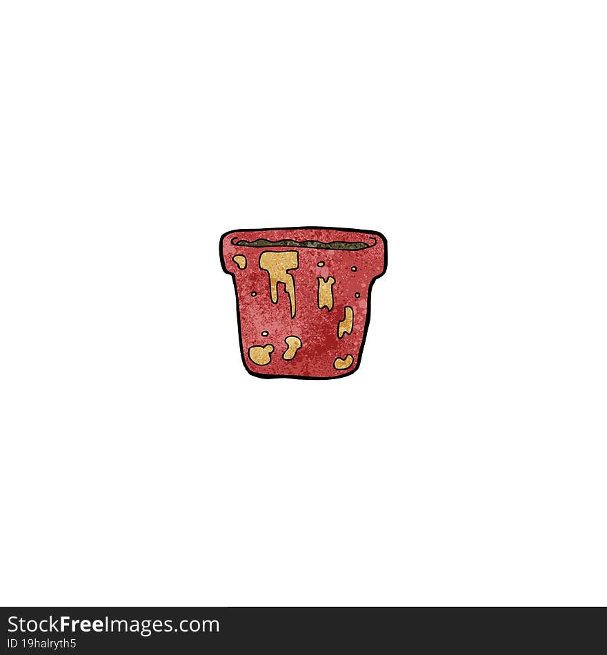 Cartoon Flowerpot