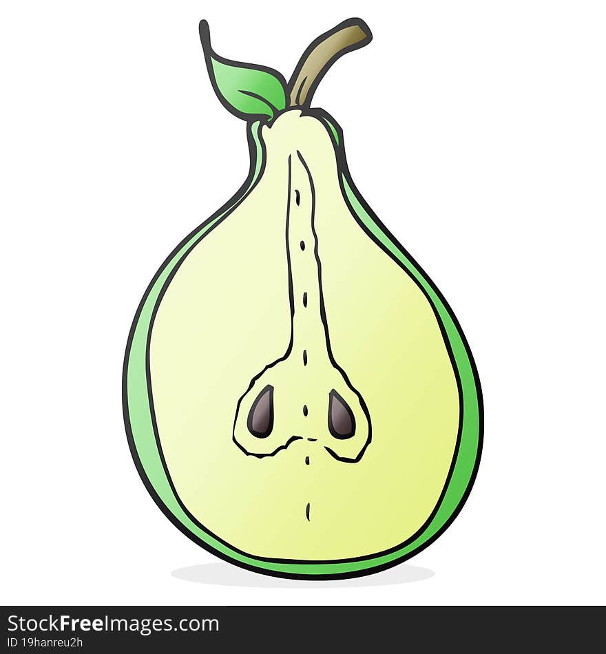 Cartoon Pear