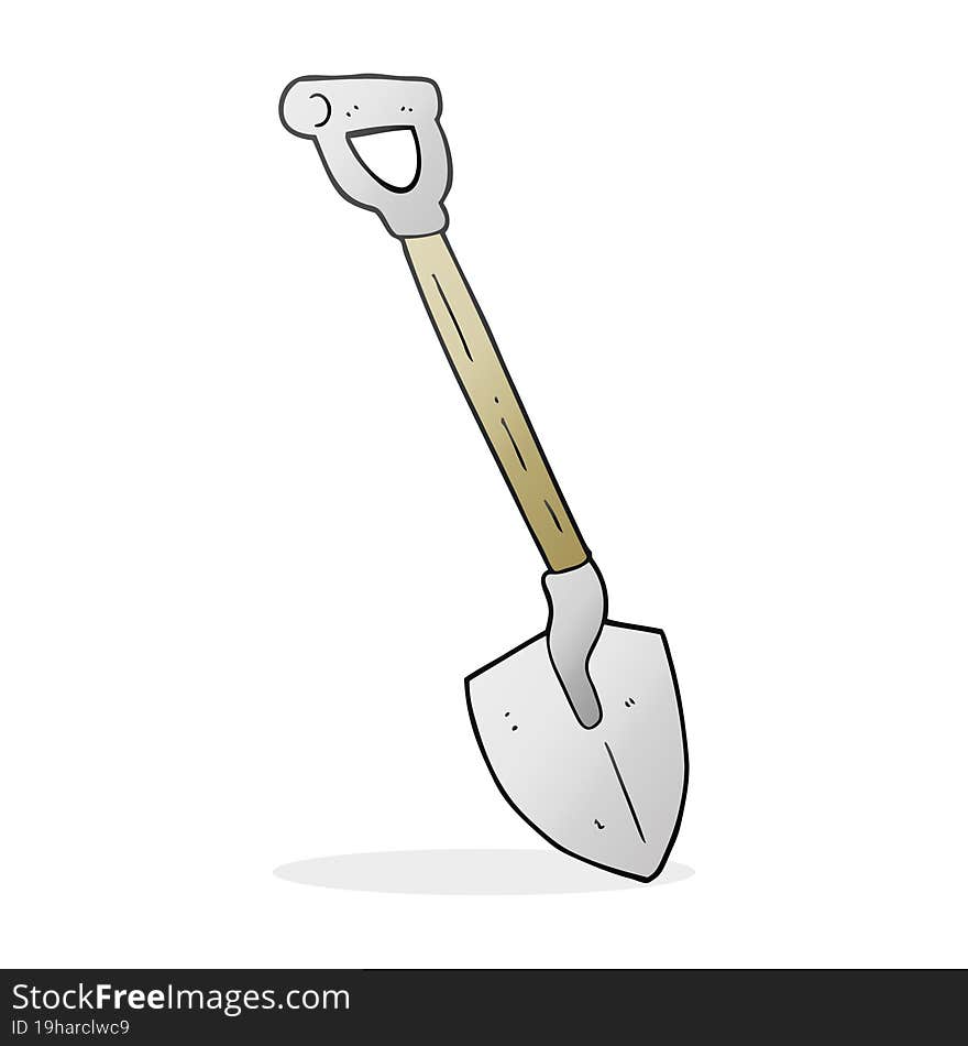 cartoon shovel