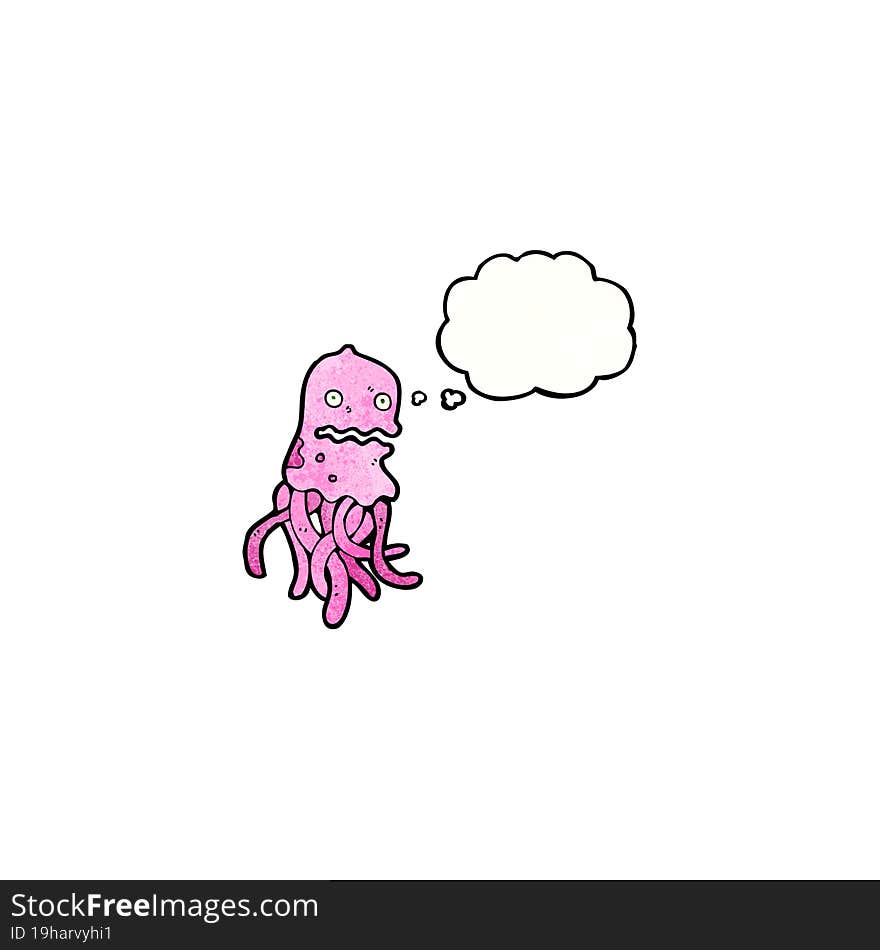 cartoon jellyfish