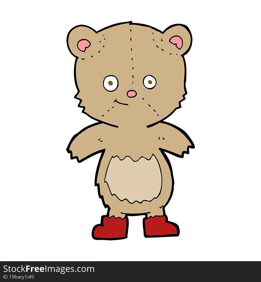 cartoon cute teddy bear