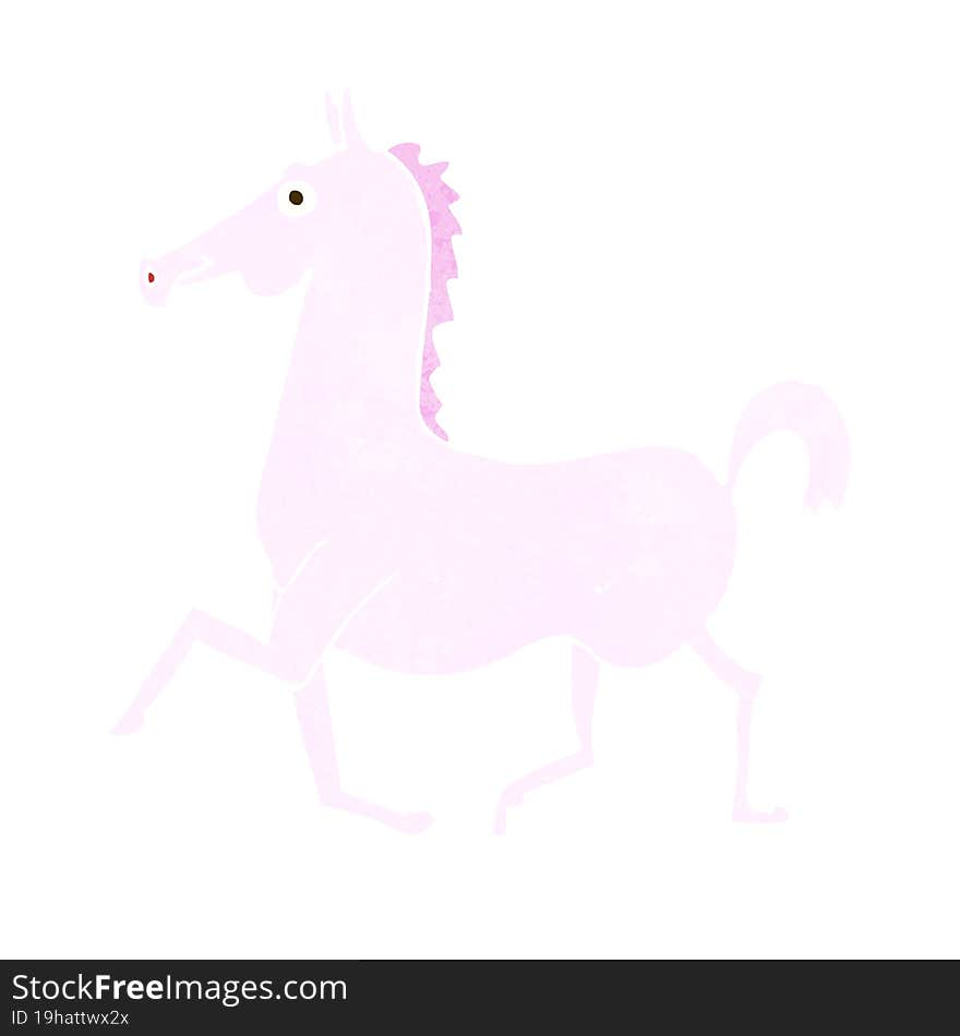 cartoon horse