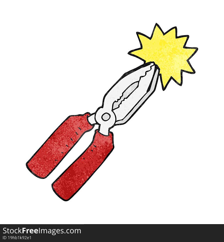 Texture Cartoon Pliers