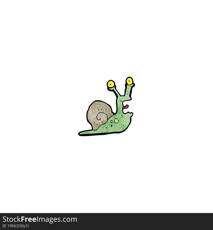 Cartoon Snail