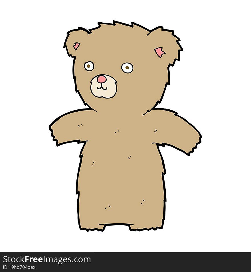 Cute Cartoon Teddy Bear