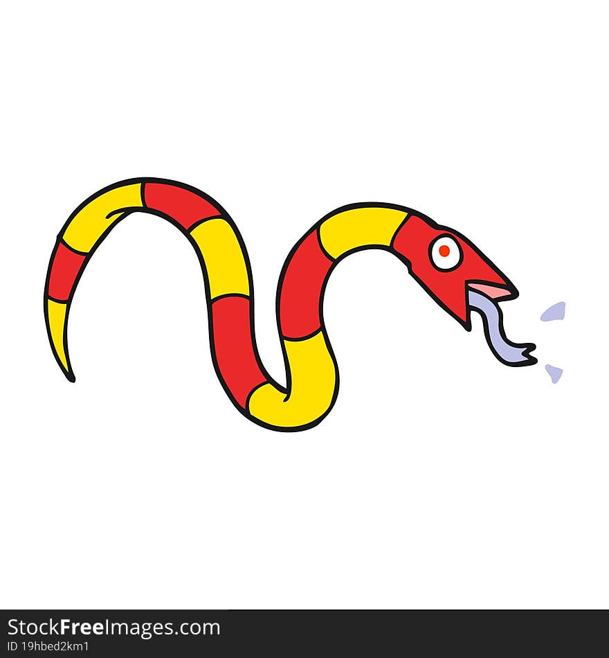 Cartoon Snake