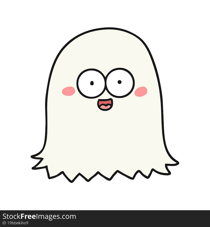 cartoon friendly ghost. cartoon friendly ghost