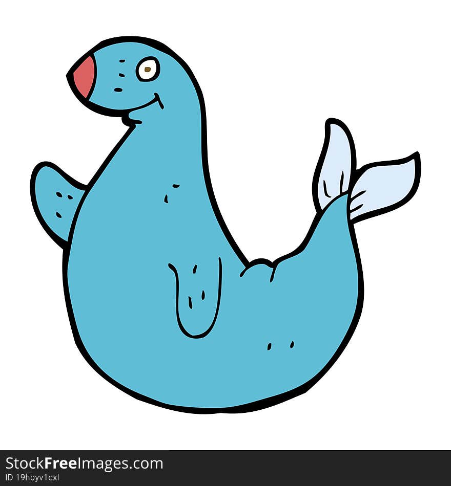 cartoon seal