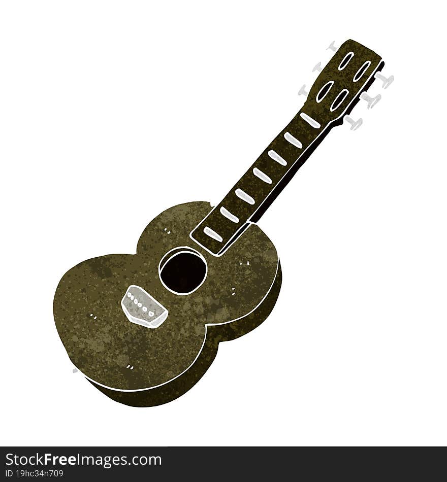 Cartoon Guitar