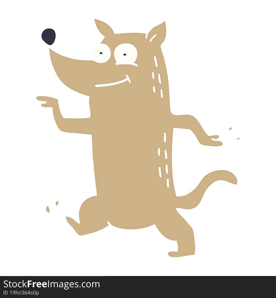 Cartoon Doodle Funny Dog