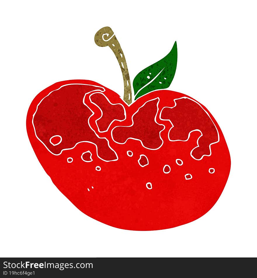 cartoon apple