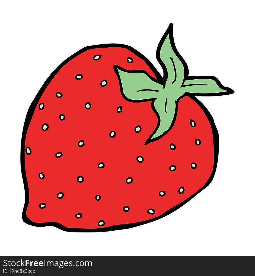 Cartoon Strawberry