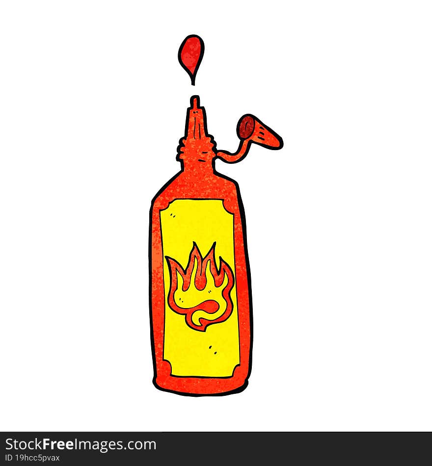 cartoon hot sauce