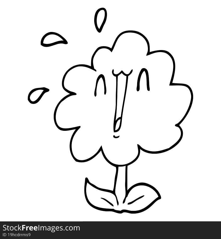 Cartoon Flower