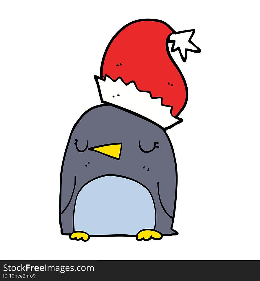 Cute Christmas Penguin