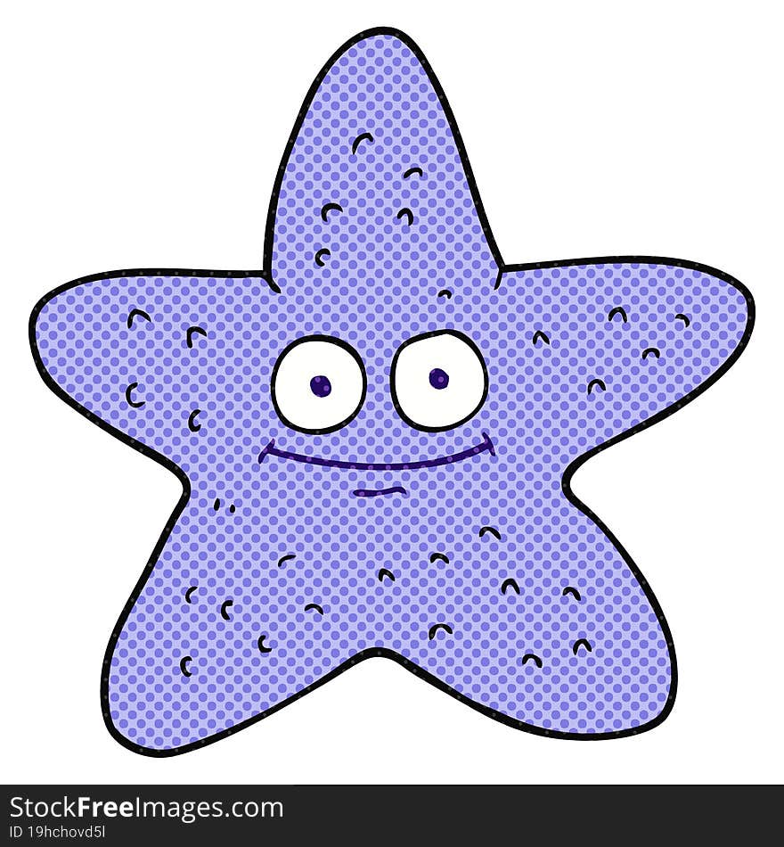 cartoon starfish