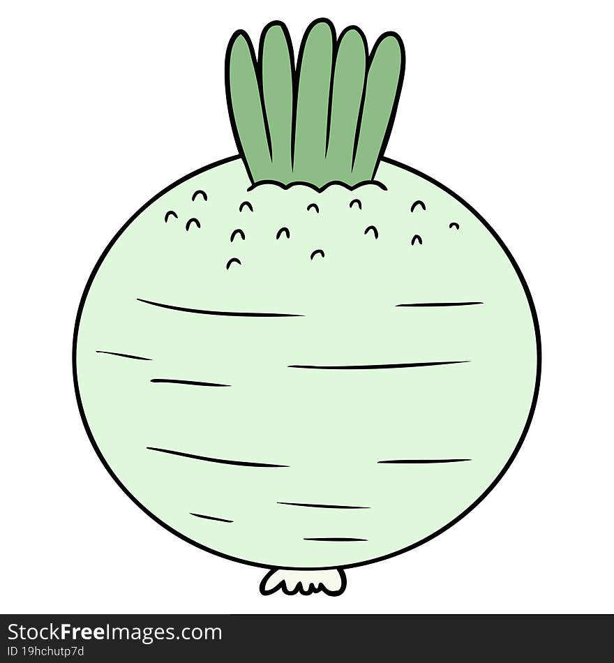 cartoon turnip. cartoon turnip