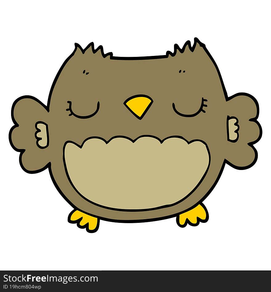 cute cartoon owl