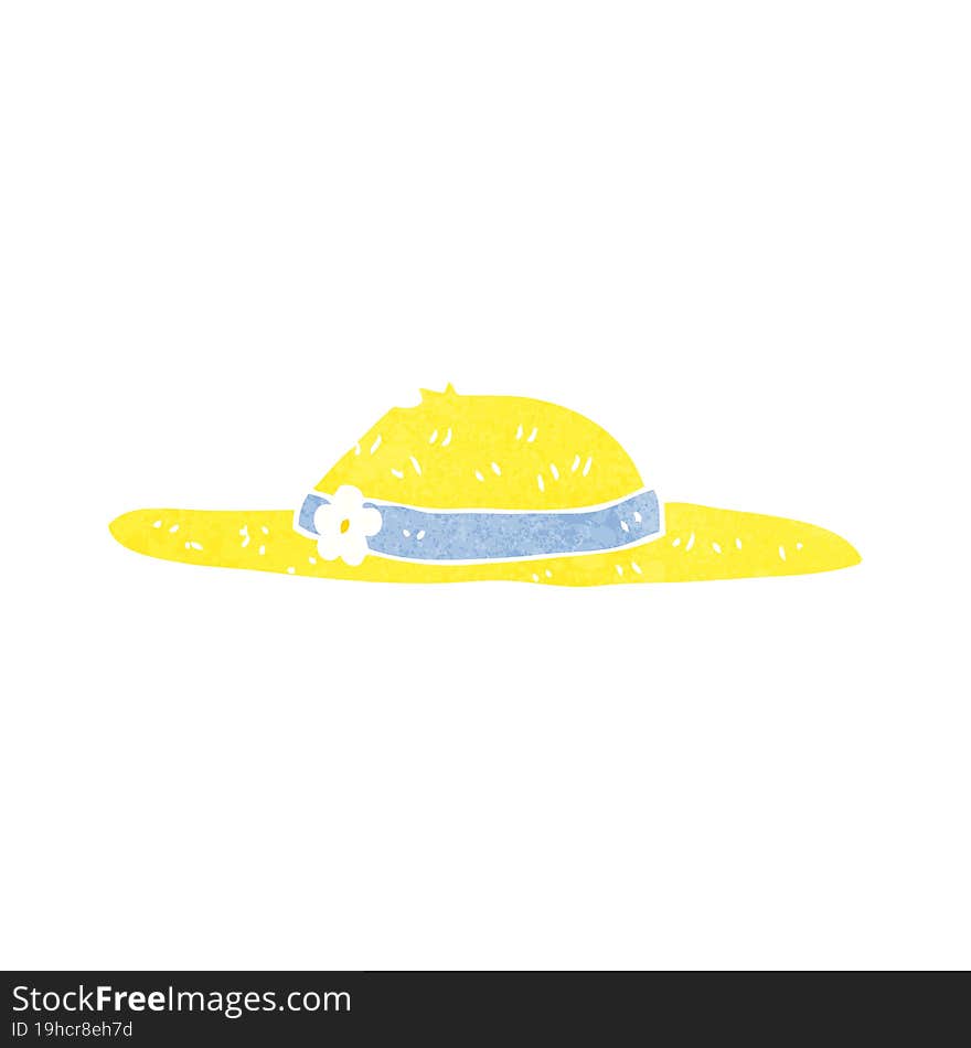 cartoon summer hat