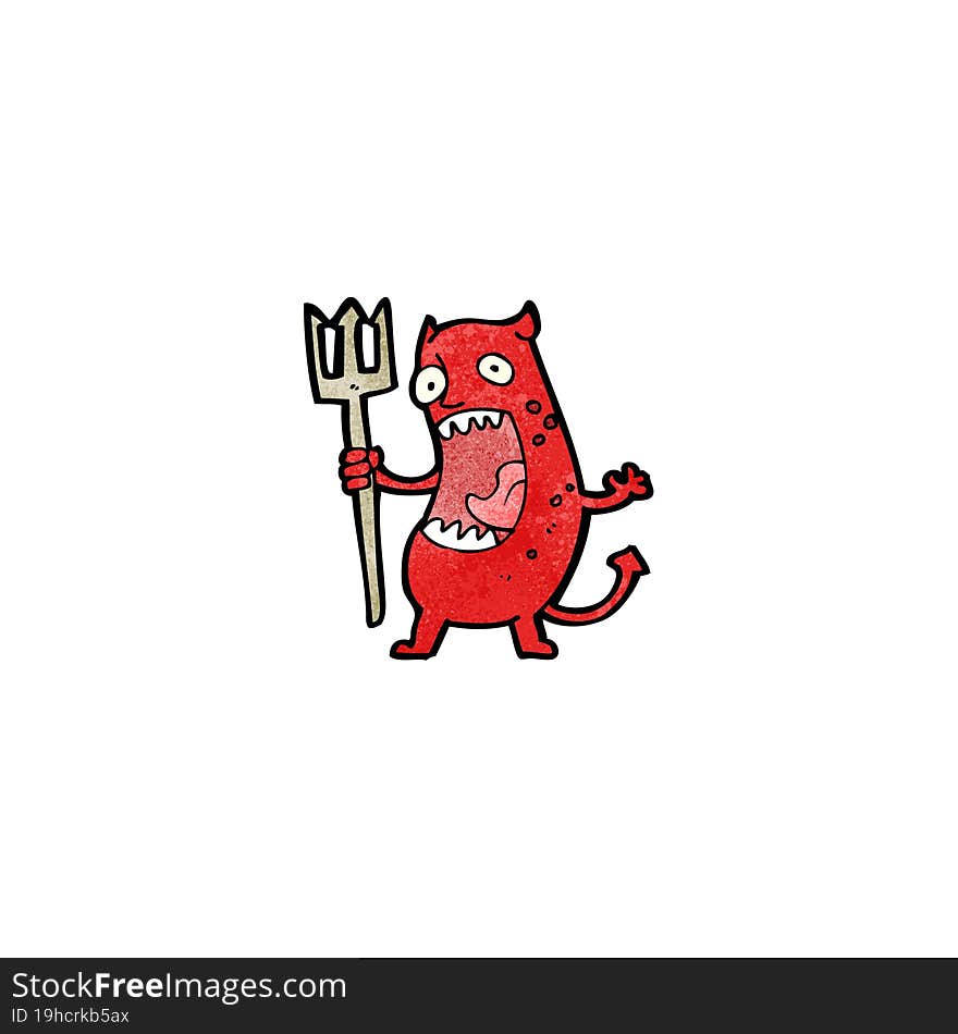 cartoon devil