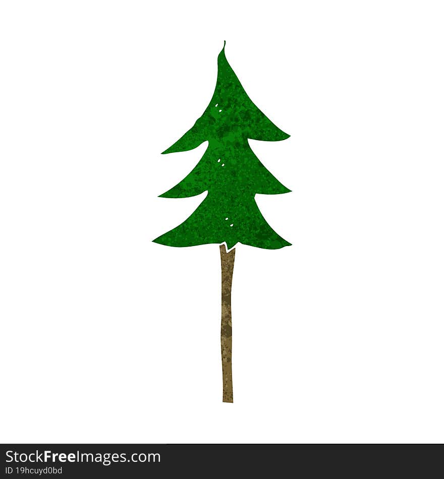 Cartoon Tree Symbol