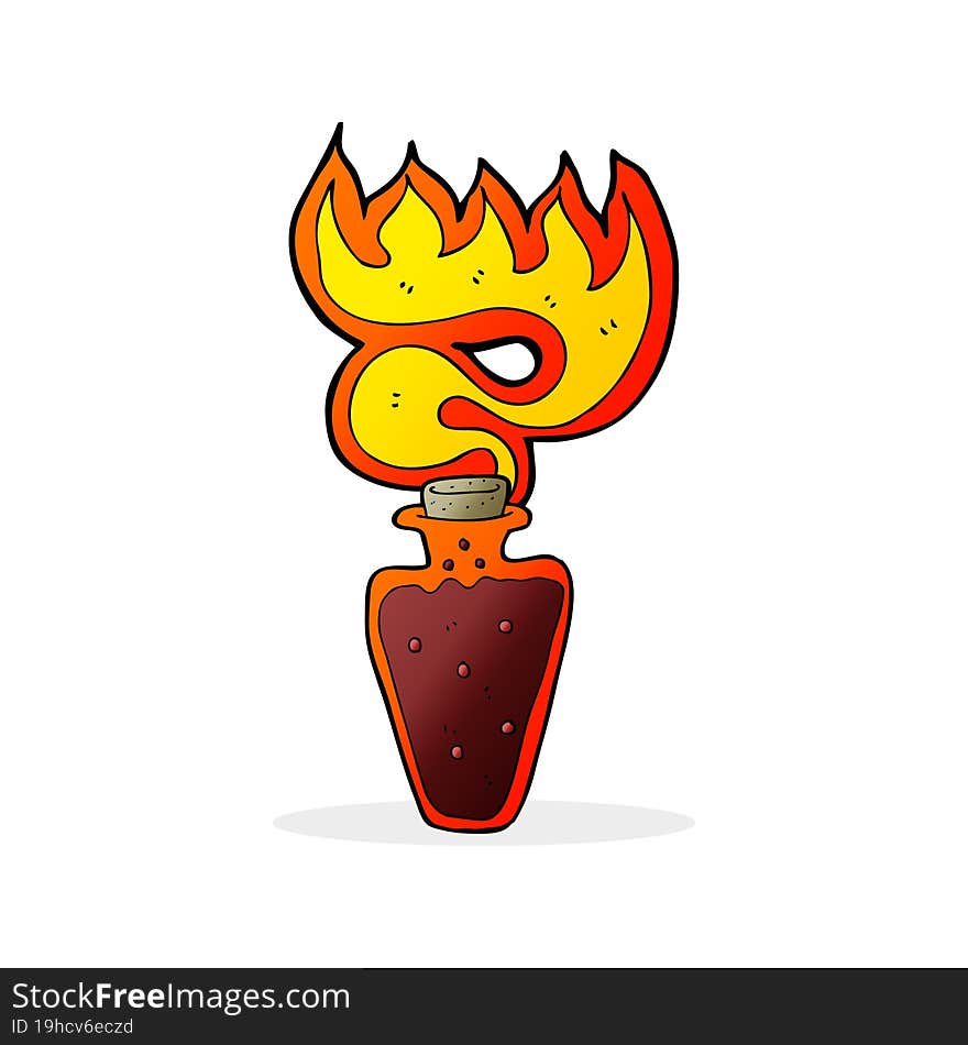 cartoon potion