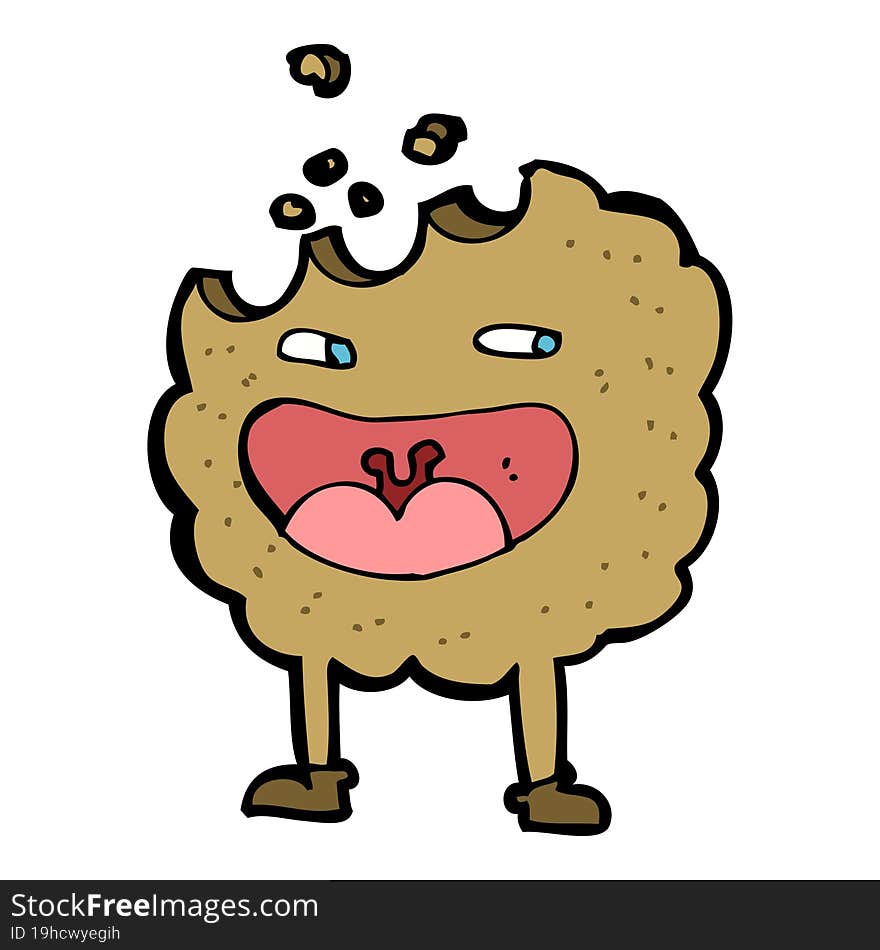 cookie cartoon character